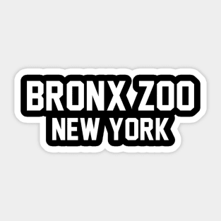 Bronx Zoo - Parks Collection Sticker